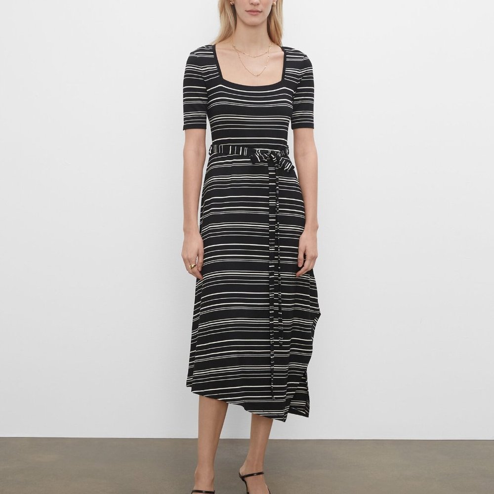 NWT Club Monaco Square Neck Knit Dress
